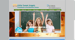 Desktop Screenshot of littlesweetangels.com